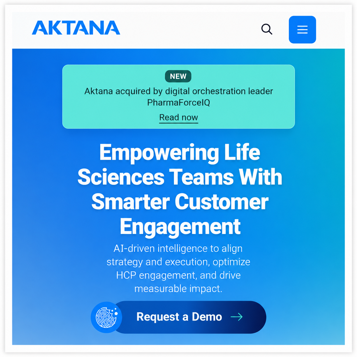 Aktana Website